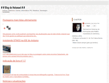 Tablet Screenshot of blogdonatanael.com